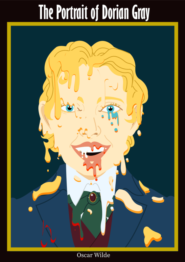 Illustration Couverture Le Portrait de Dorian Gray